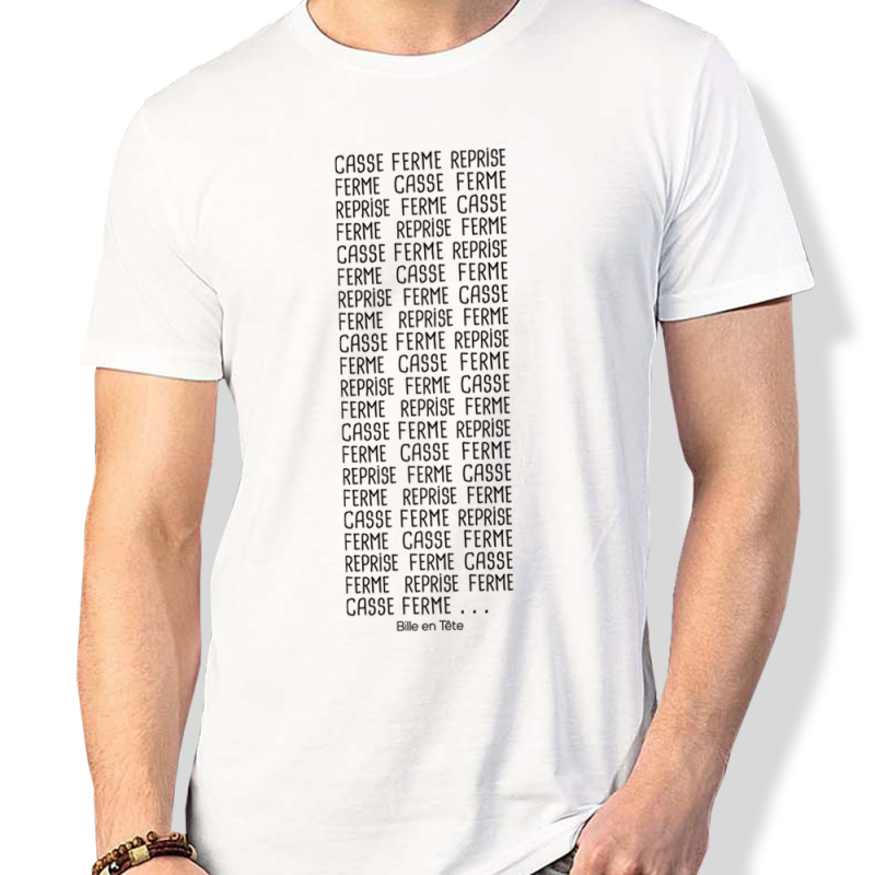 Men's CASSE FERME Billiards T-shirt