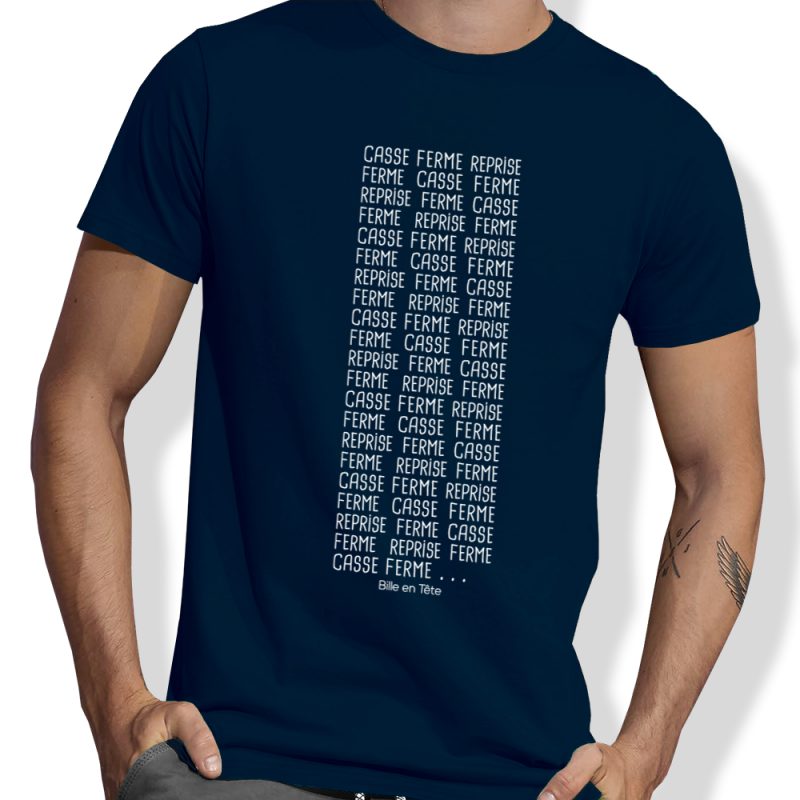 Men's CASSE FERME Billiards T-shirt - view 2