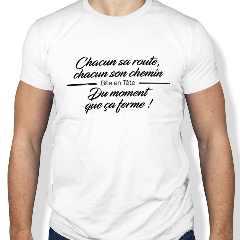 Men's CHACUN SA ROUTE Billiards T-shirt - view 2