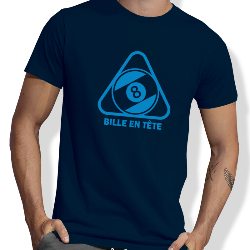 Men's ORIGINAL BLUE Billiards T-shirt - view 4