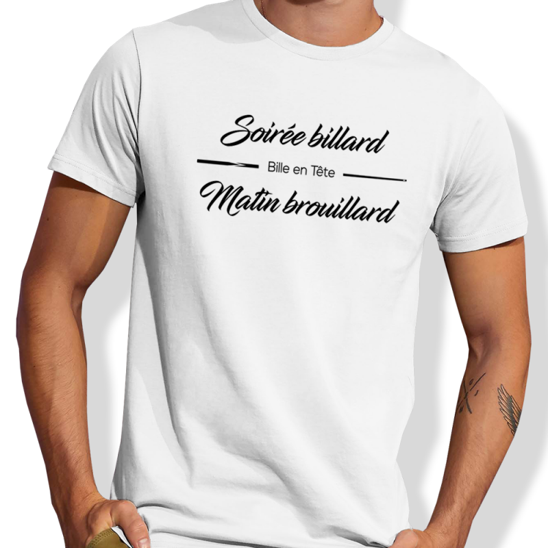 Men's MATIN BROUILLARD Billiards T-shirt - view 2