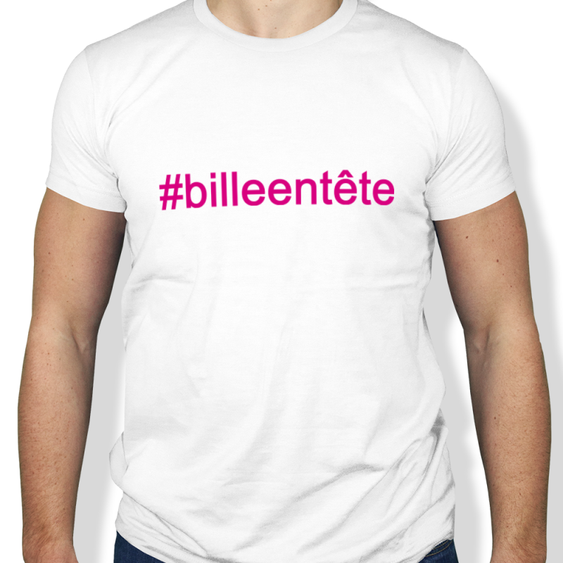 Men's HASHTAG PINK Billiards T-shirt - view 2