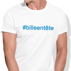 Men's HASHTAG BLUE Billiards T-shirt - view 2