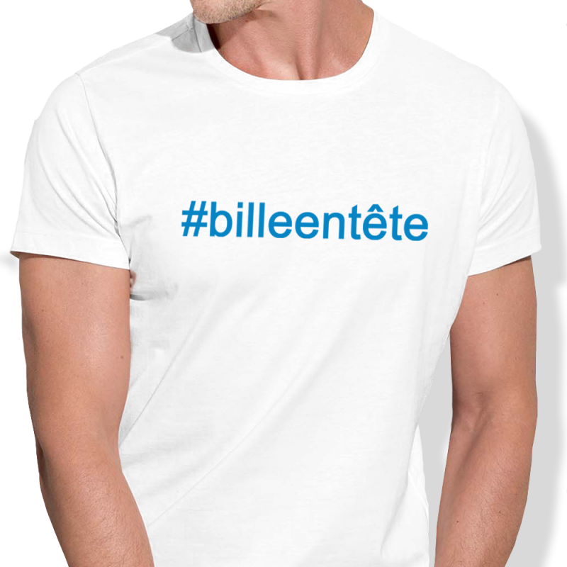 Men's HASHTAG BLUE Billiards T-shirt - view 2