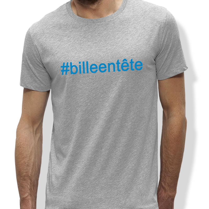 Men's HASHTAG BLUE Billiards T-shirt - view 3