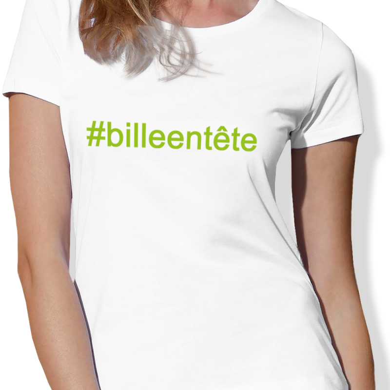 Women's HASHTAG GREEN Billiards T-shirt - view 2