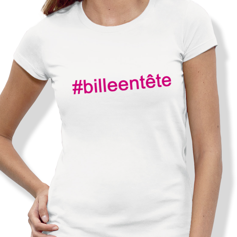 Women's HASHTAG PINK Billiards T-shirt