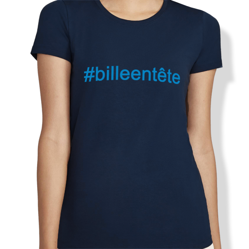 Women's HASHTAG BLUE Billiards T-shirt