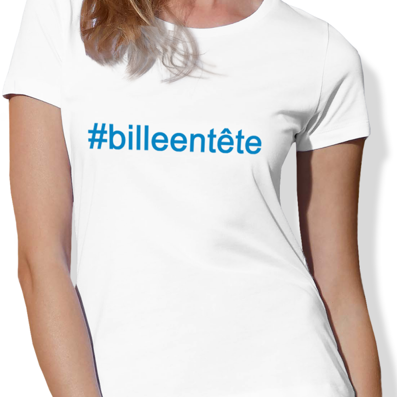Women's HASHTAG BLUE Billiards T-shirt - view 4