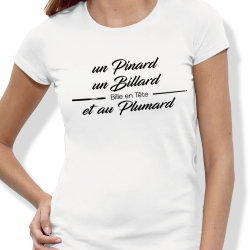 Women's PINARD Billiards T-shirt - view 4