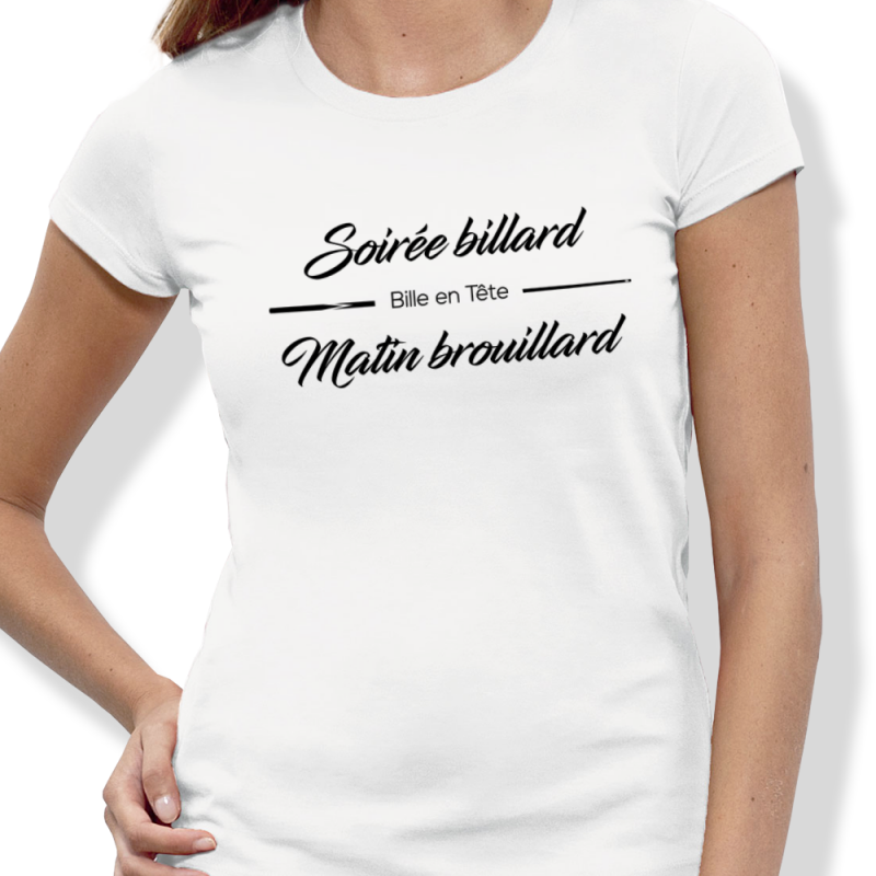 Women's MATIN BROUILLARD Billiards T-shirt - view 4