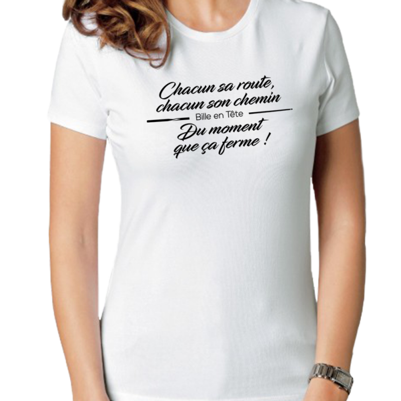 Women's CHACUN SA ROUTE Billiards T-shirt - view 4