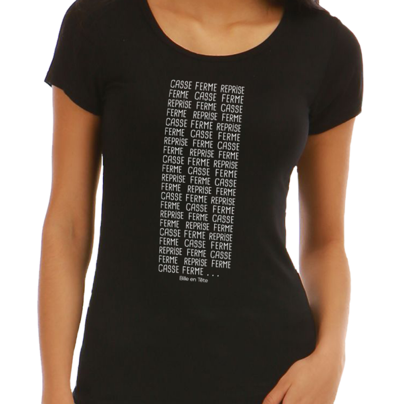 Women's CASSE FERME Billiards T-shirt - view 3