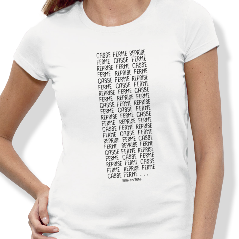 Women's CASSE FERME Billiards T-shirt - view 4