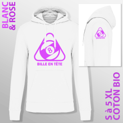 White & Pink – Original Logo Hoodie (pre-order)