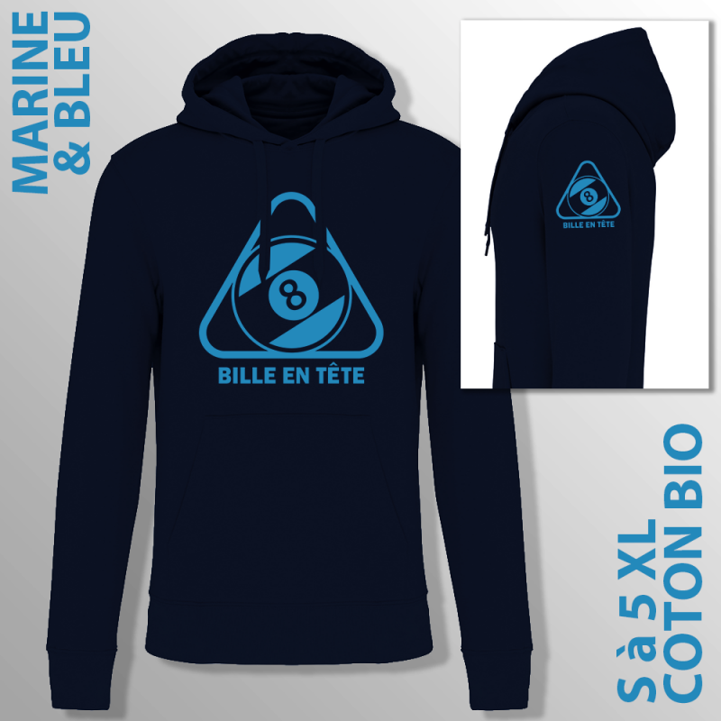Navy & Blue – Original Logo Hoodie