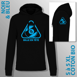 Black & Blue – Original Logo Hoodie