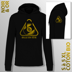 Black & Gold – Original Logo Hoodie