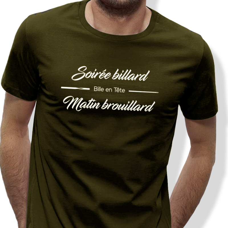 Men's MATIN BROUILLARD Billiards T-shirt - view 5