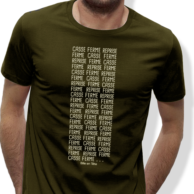 Men's CASSE FERME Billiards T-shirt - view 4