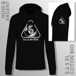 Black & Silver – Original Logo Hoodie
