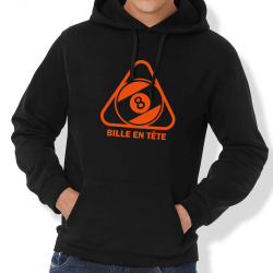 Black & Orange – Original Logo Hoodie - view 2