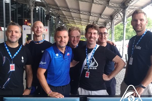 Christophe Lambert, champion du monde de billard blackball